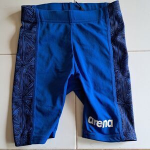 Mens Arena Abstract Tiles Swim Jammer Royal-team Royal Blue Size 22 NWT